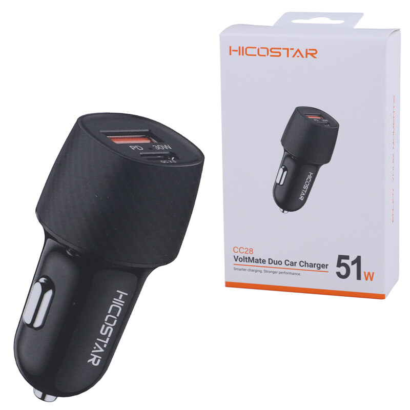 شارژر فندکی 30 وات هایکو استار CC28