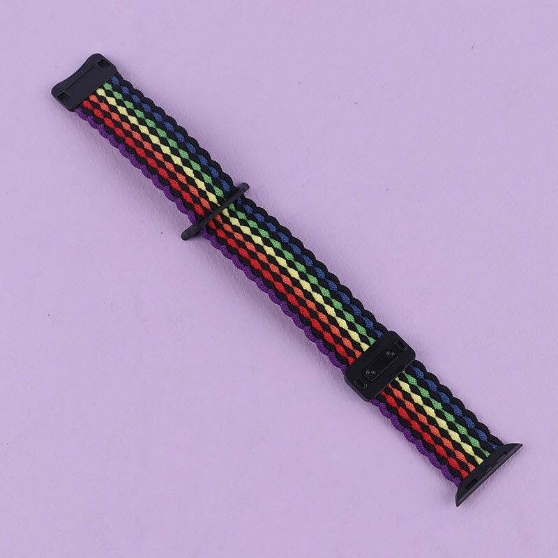 بند اپل واچ کنفی مگنتی طرح رنگی فانتزی Slicto سایز 38/40/41/42 میلی متری