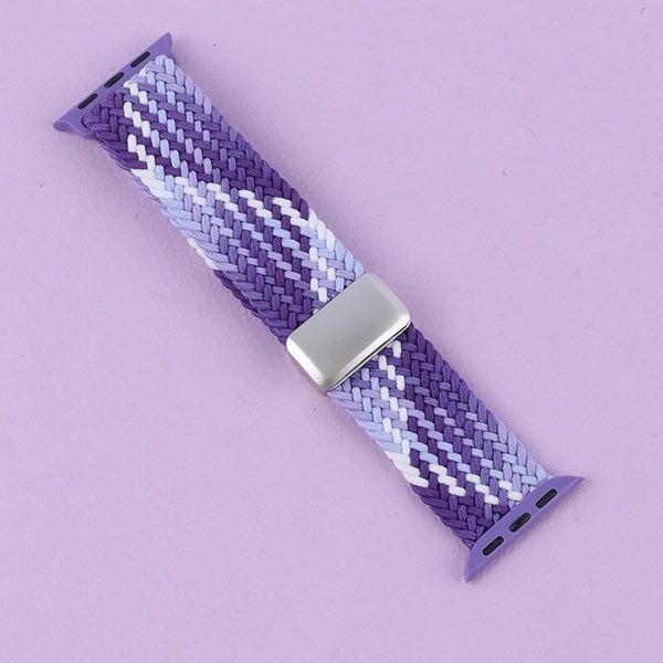 بند اپل واچ کنفی مگنتی طرح رنگی فانتزی Slicto سایز 38/40/41/42 میلی متری