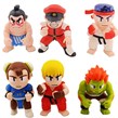 اکشن فیگور طرح Street Fighter کد 2167 بسته 6 عددی