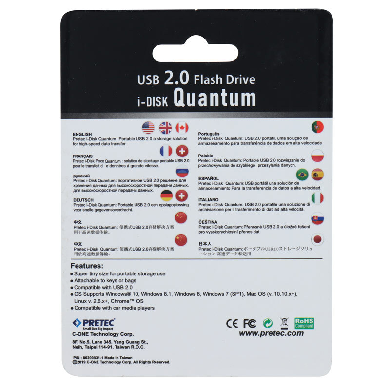 فلش 32 گیگ پرتک Pretec i-Disk Quantum
