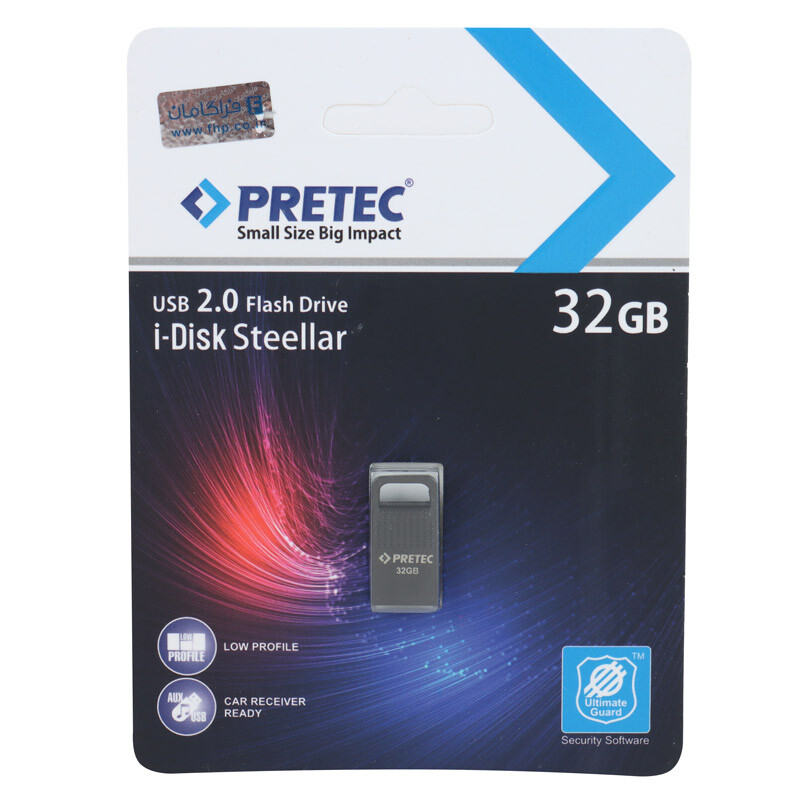 فلش 32 گیگ پرتک Pretec i-Disk Steellar