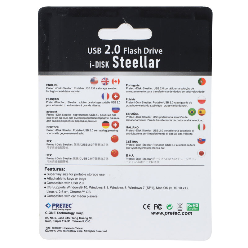 فلش 32 گیگ پرتک Pretec i-Disk Steellar