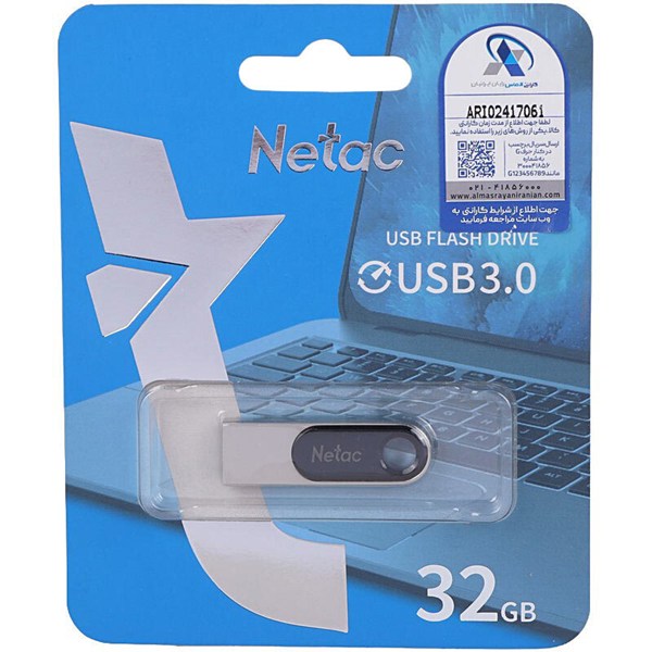 فلش 32 گیگ نتاک Netac U278 USB 3.0