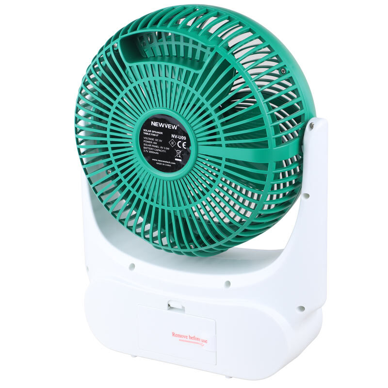پنکه رومیزی خورشیدی Newvew NV-U09