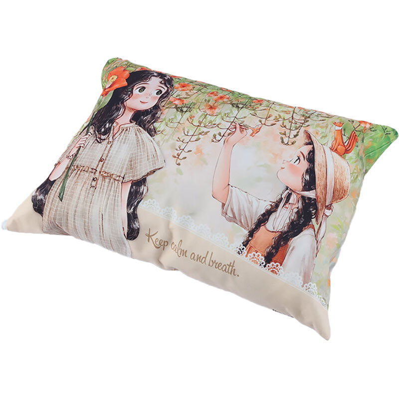 بالش فانتزی پارسام طرح دختر جنگل سایز 24*35 سانتی متر