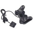 دسته بازی تک شوکدار Sony PS2 مشکی کد 2