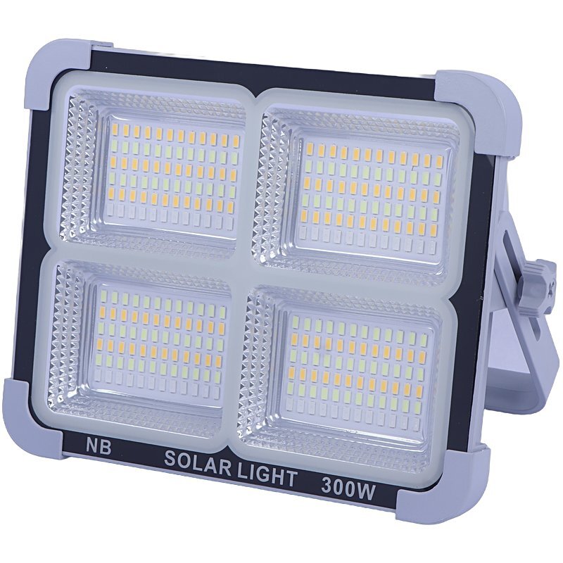 پروژکتور سیار ال ای دی 300 وات شارژی و پاور بانک خورشیدی Solar Outdoor Light