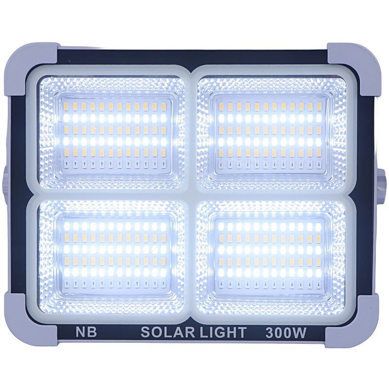 پروژکتور سیار ال ای دی 300 وات شارژی و پاور بانک خورشیدی Solar Outdoor Light