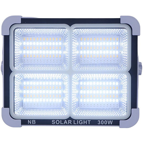پروژکتور سیار ال ای دی 300 وات شارژی و پاور بانک خورشیدی Solar Outdoor Light