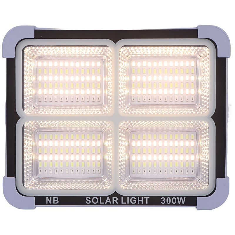 پروژکتور سیار ال ای دی 300 وات شارژی و پاور بانک خورشیدی Solar Outdoor Light