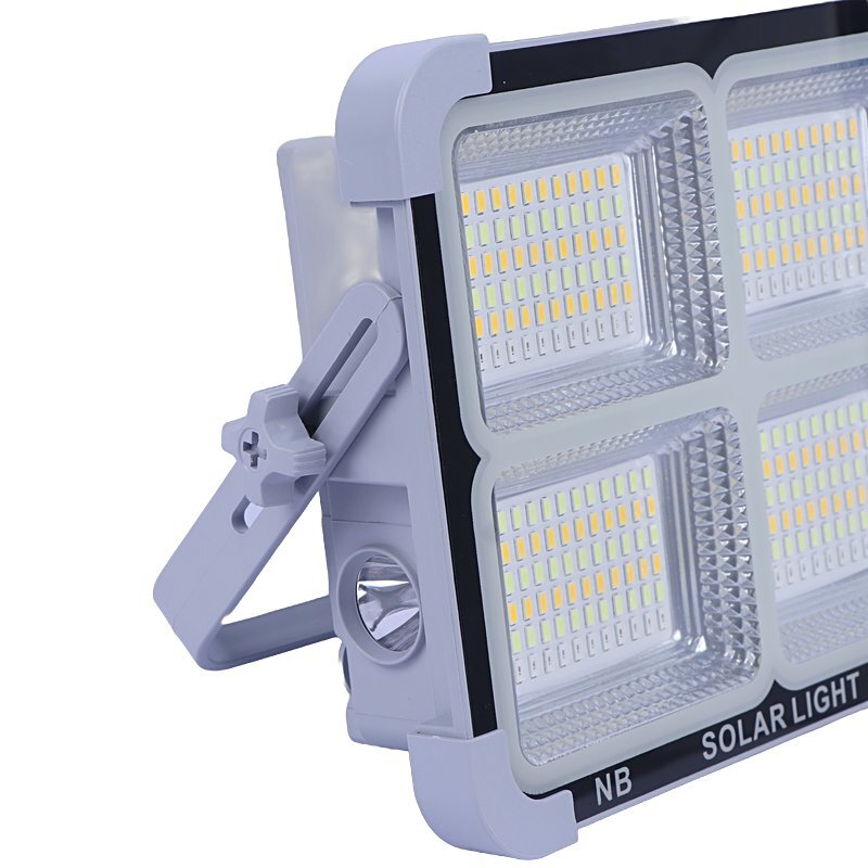 پروژکتور سیار ال ای دی 300 وات شارژی و پاور بانک خورشیدی Solar Outdoor Light