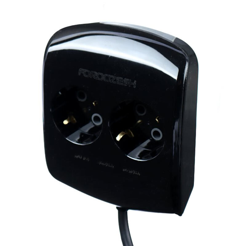محافظ برق یخچال دیجیتال 2 خانه ارت دار فروزش Lotus LT200D با کابل 1.8 متری