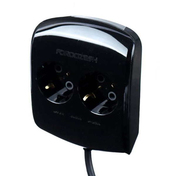 محافظ برق یخچال دیجیتال 2 خانه ارت دار فروزش Lotus LT200D با کابل 1.8 متری