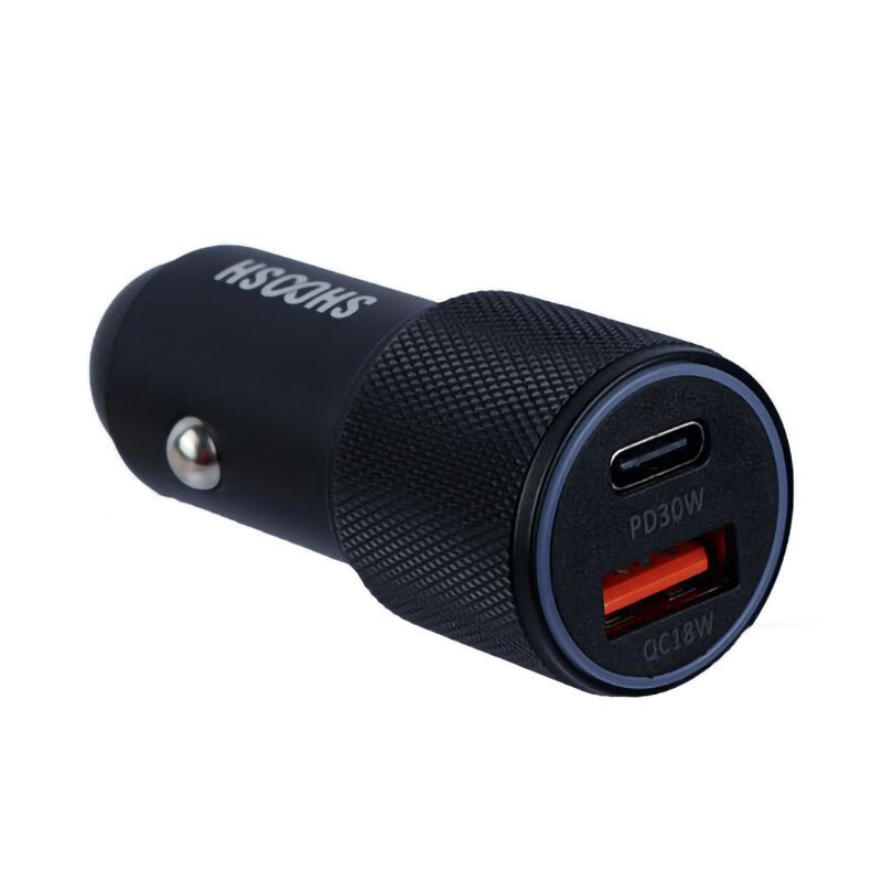 شارژر فندکی 30 وات شوش SH-803