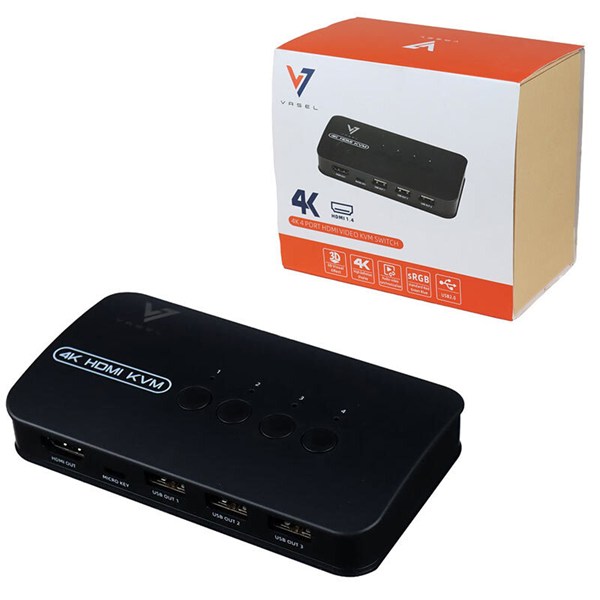 سوییچ KVM چهار پورت واصل VSL-HK401
