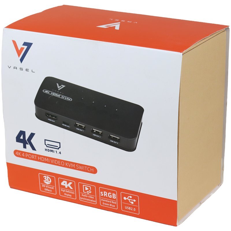 سوییچ KVM چهار پورت واصل VSL-HK401