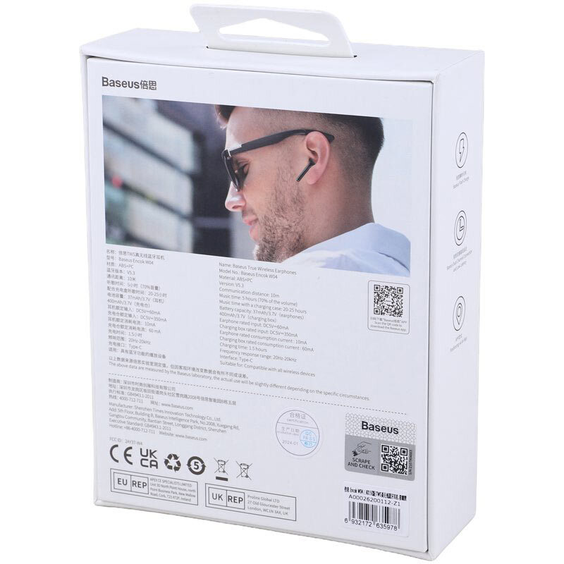 هندزفری بلوتوثی باسئوس Encok W04 A00026200112