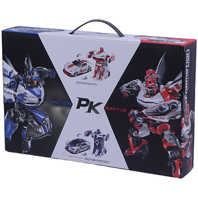 ماشین کنترلی شارژی تبدیل شونده Shengli Toys کد 668 بسته 2 عددی