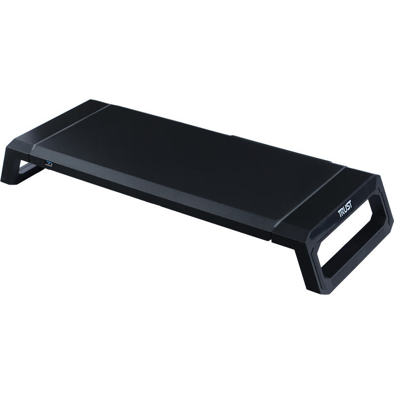 پایه زیر مانیتور و هاب 4 پورت USB تراست TDESK