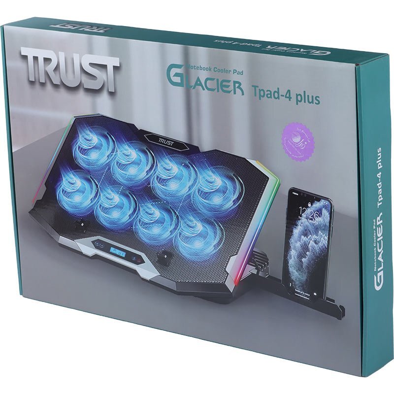 کول پد لپ تاپ تراست Glacier Tpad-4 Plus
