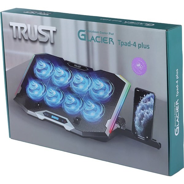 کول پد لپ تاپ تراست Glacier Tpad-4 Plus
