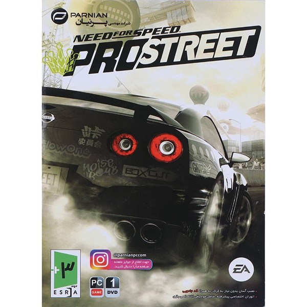 بازی Need For Speed Pro Street 1DVD پرنیان مناسب برای PC