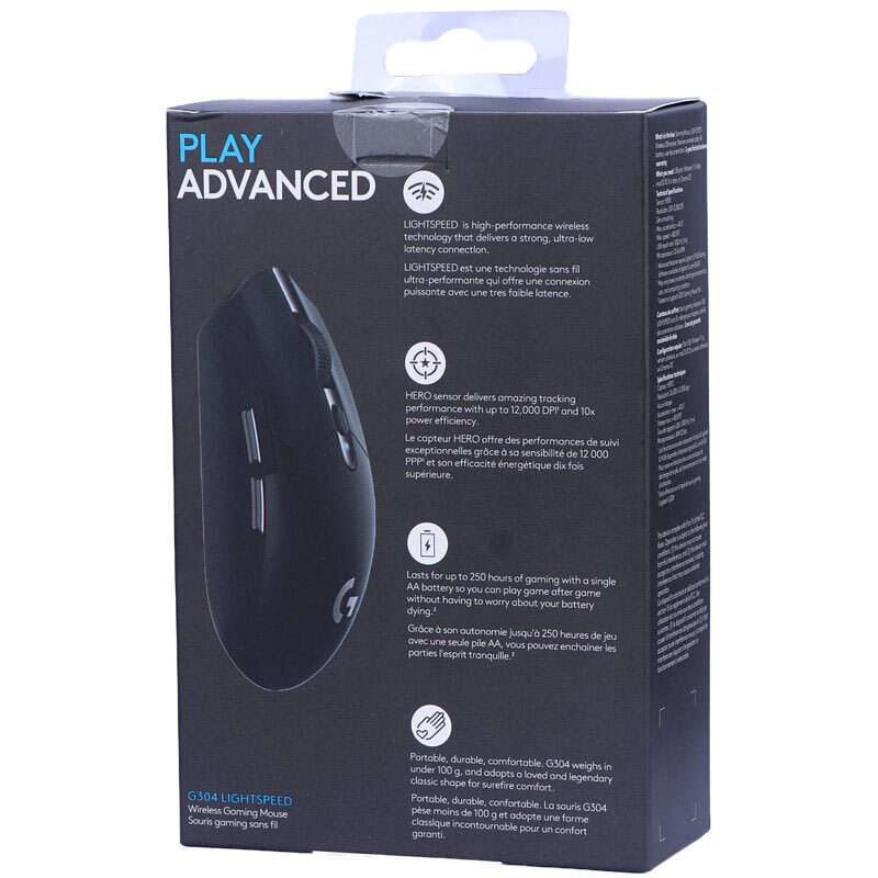 موس بی سیم گیمینگ لاجیتک G G304 Lightspeed Grade A