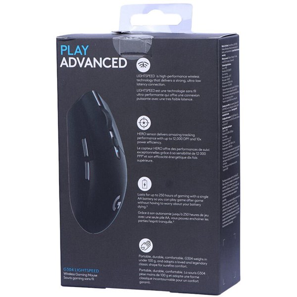 موس بی سیم گیمینگ لاجیتک G G304 Lightspeed Grade A