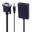 تبدیل VGA به HDMI پی نت + کابل صدا
