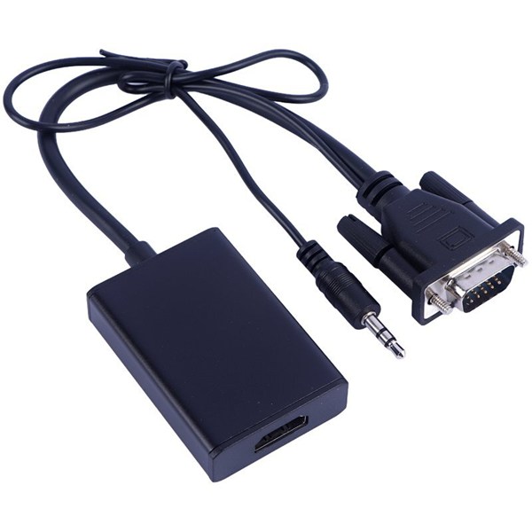 تبدیل VGA به HDMI پی نت + کابل صدا