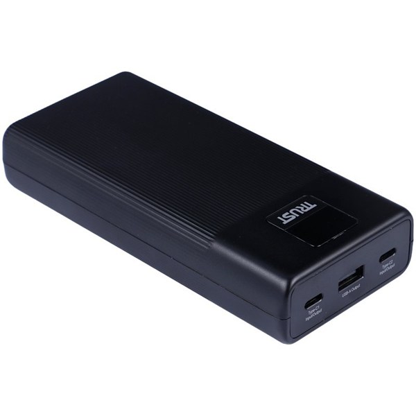پاور بانک فست شارژ تراست P267D PD 20W ظرفیت 20000 میلی آمپر ساعت