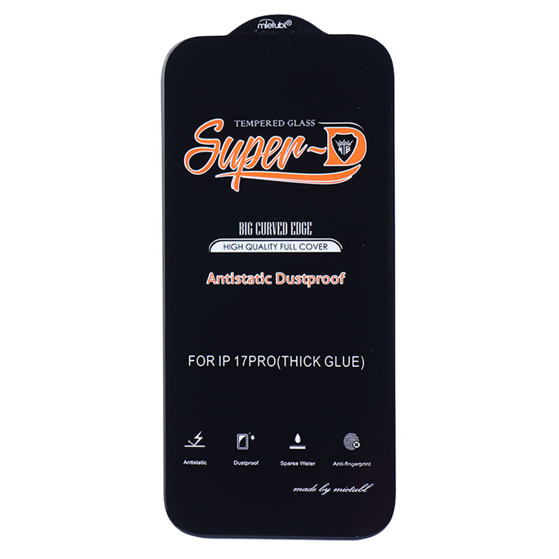 گلس Super D آنتی استاتیک میتوبل آیفون iPhone 17 Pro