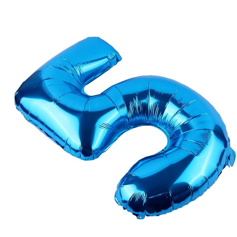بادکنک فویلی 32 اینچ عدد 5 لی لی بالن