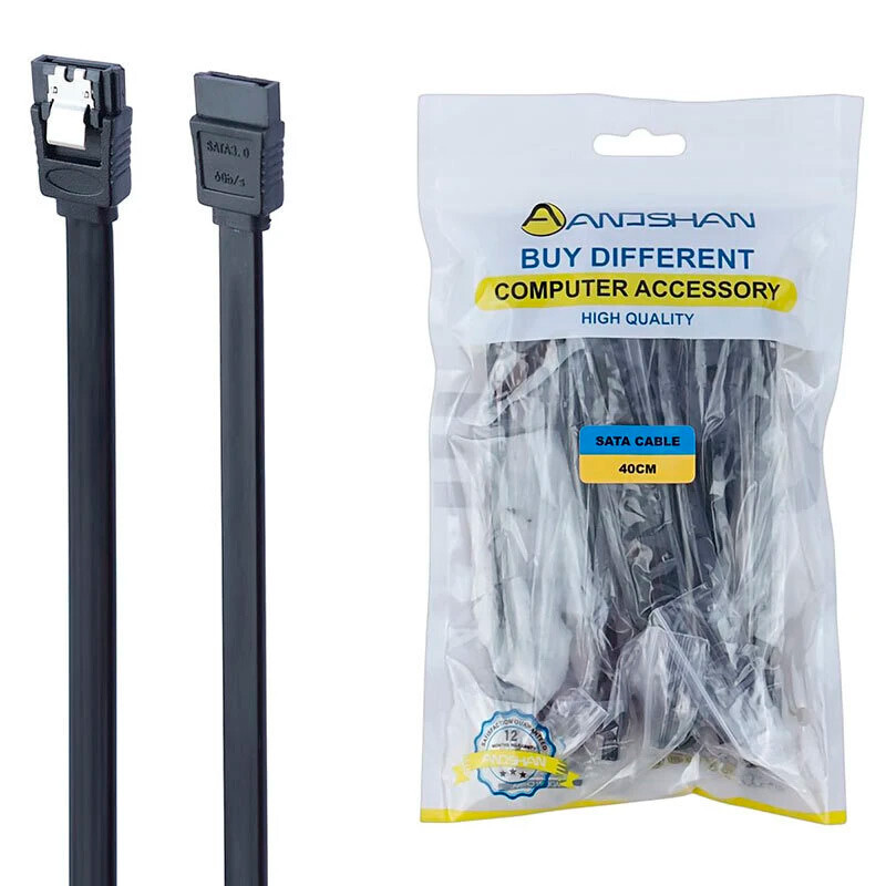کابل Anoshan Sata Data 6Gb/s 40cm قفل دار