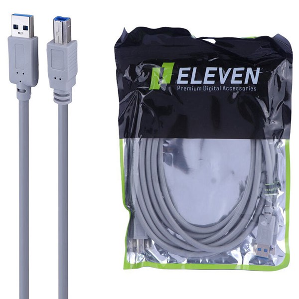کابل پرینتر ایلون Eleven طول 3 متر کد 1