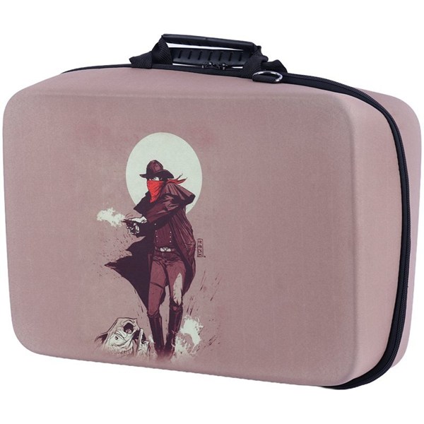 کیف کنسول بازی PS5 Slim طرح Red Dead Redemption کد 17 + نگهدارنده هدست