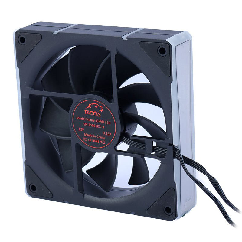 فن کیس تسکو Skadi Lumina GFAN 310 سایز 120 میلی متری بسته 3 عددی