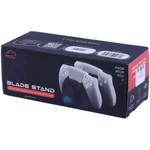 پایه شارژر دسته بازی PS5 تسکو TGC 12 BladeStand