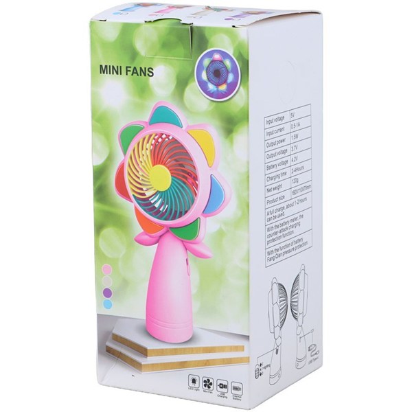 پنکه رومیزی شارژی Mini Fans HQ66-28