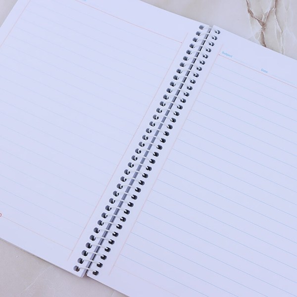 دفتر سیمی 80 برگ طرح کلاسیک آفاق کد 16