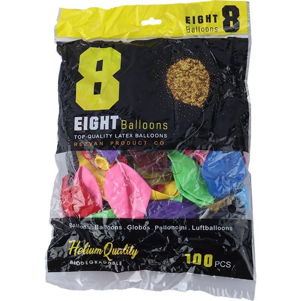 بادکنک 12 اینچ Eight