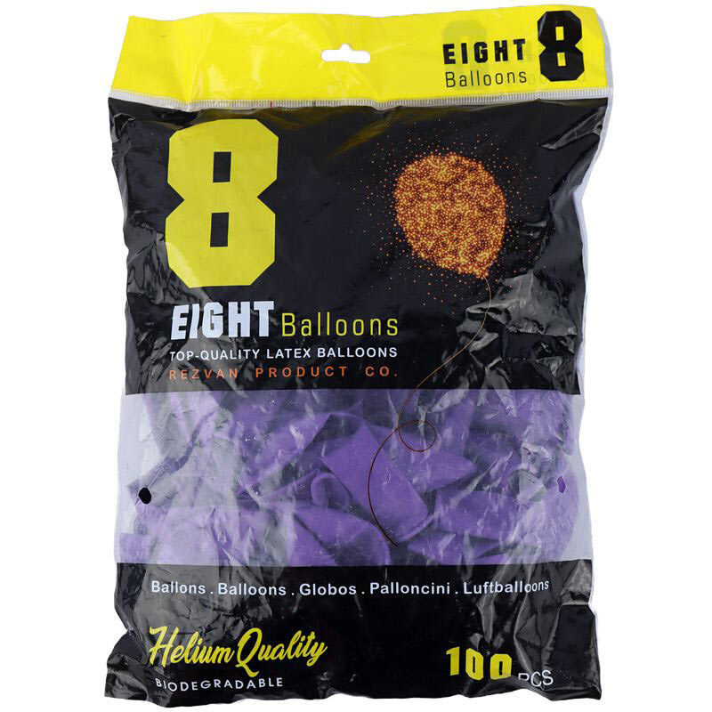 بادکنک 12 اینچ Eight