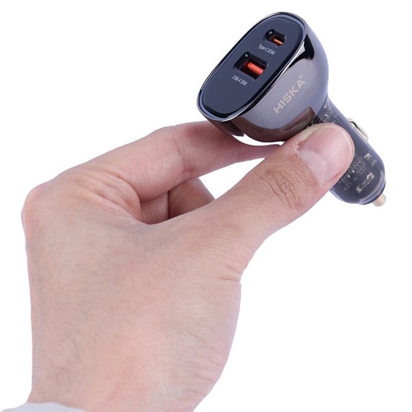 شارژر فندکی 65 وات هیسکا HCC-326