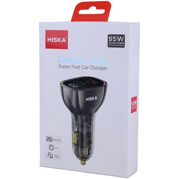 شارژر فندکی 65 وات هیسکا HCC-326