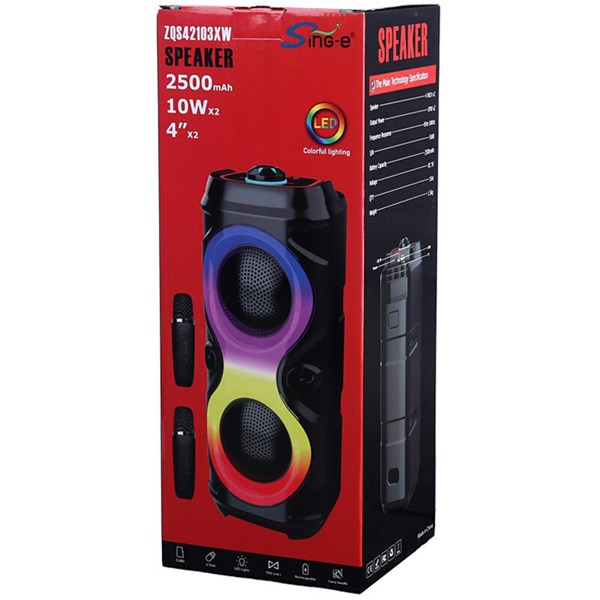 اسپیکر بلوتوثی سینگ ای ZQS42103XW + میکروفون