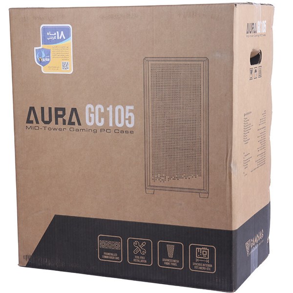کیس کامپیوتر گیم دیاس AURA GC105