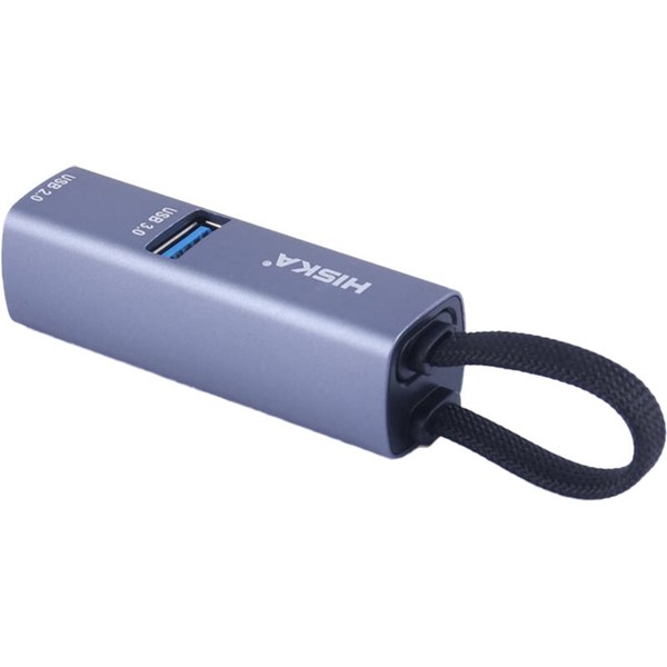 هاب 5 پورت Type-C هیسکا HR-52