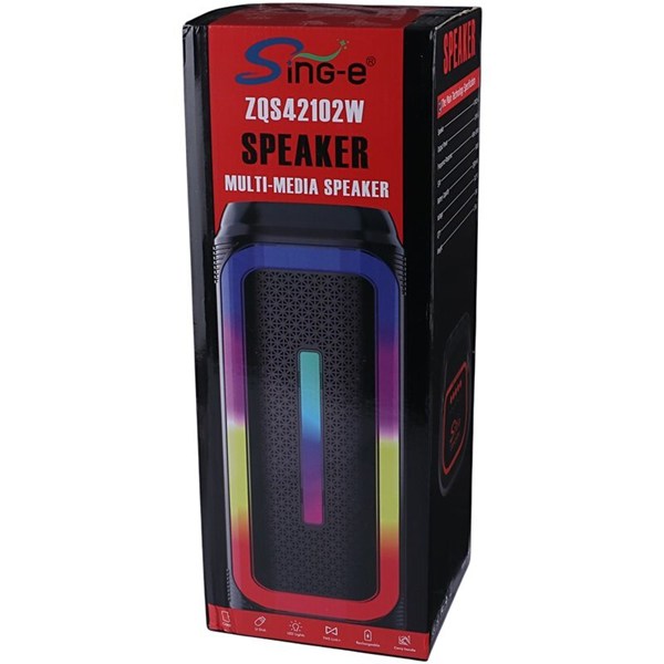 اسپیکر بلوتوثی سینگ ای ZQS-42102W + میکروفون