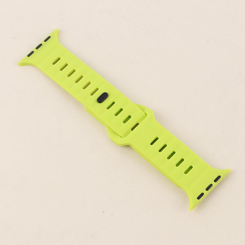 بند اپل واچ سیلیکونی پافری ساده Slicto سایز 42/44/45/46/49 میلی متری